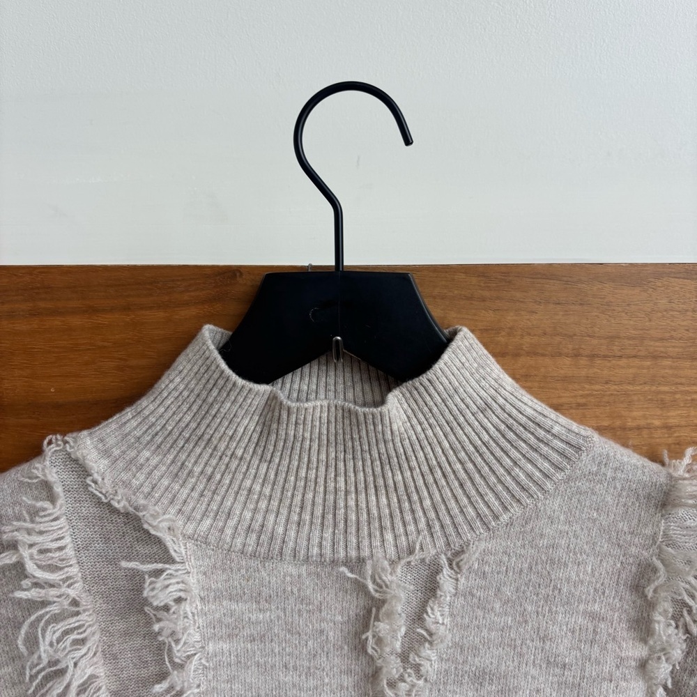 One Grey Day Turtleneck Sweater, Size XS - Picture 4 of 15